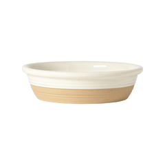 White Recycled Stoneware Bowl Scotia 21.9 cm – Costa Nova