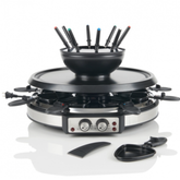 2-in-1 Raclette and Fondue Set for 8 people – Trudeau