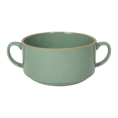Green Stoneware Bowl with Handles 591 ml – Now Designs