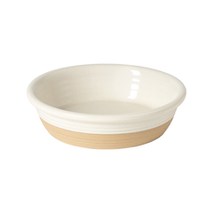 White Recycled Stoneware Bowl Scotia 21.9 cm – Costa Nova