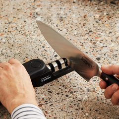 iconiX™ 3-Stage Folding Knife Sharpener – Kitchen::pro®