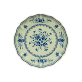 Vila Olive and Blue Bread Plate 17 cm