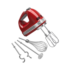 KitchenAid Red 9-Speed Hand Mixer