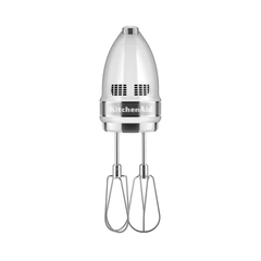 9-Speed White Hand Mixer - KitchenAid