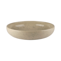 Uno Speckle Nature Stoneware Serving Bowl 22 cm - Mesa Ceramics