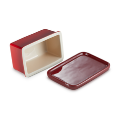 Agave stoneware butter dish - Le Creuset