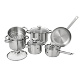 Joy 10-piece 18/10 Stainless Steel Cookware Set – ZWILLING